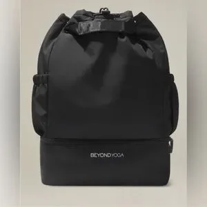 BEYOND YOGA Convertible Gym Bag tote black backpack workout athletic bag NWT NWT Beyond Yoga Convertible Gym Bag Backpack Black OS | eBay main image 3